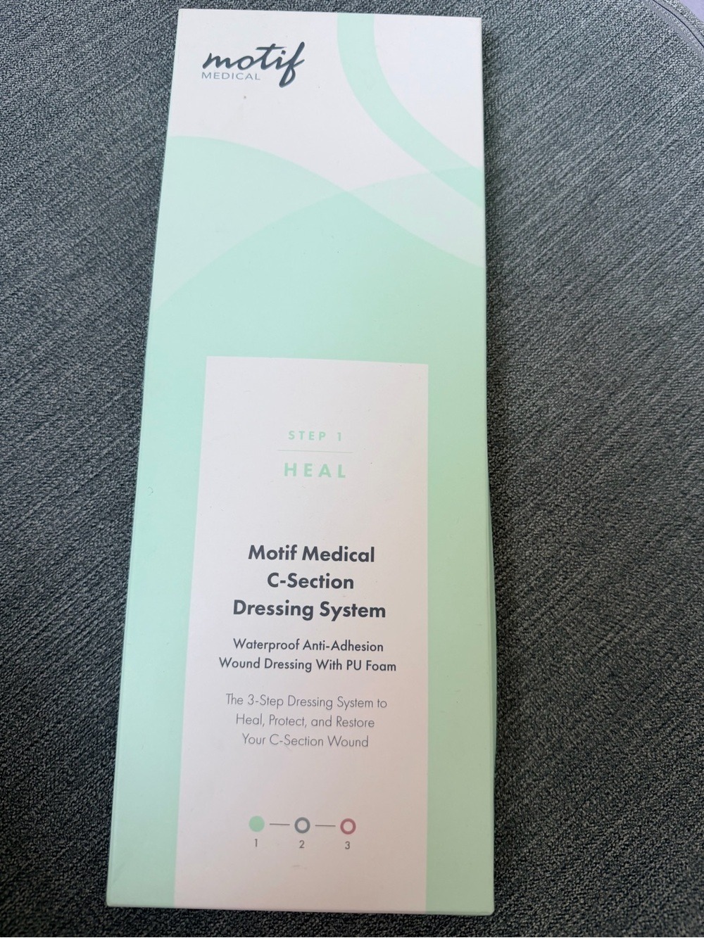Motif Medical Mint Green C-Section Dressing System